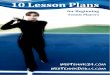 10 Lesson Plans for Beginning Tennis Players