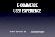 E-commerce User Experience