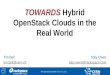 TOWARDS Hybrid OpenStack Clouds in the Real World