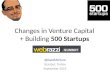 Changes in Venture Capital + Building 500 Startups (Istanbul, Sept 2013)