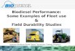 Biodiesel fleet case studies
