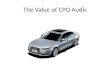 The value of certified pre owned audis