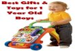 Best gifts & toys for 1 year old boys