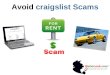 Avoid Craigslist Scams