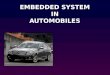 Embedded system-in-automobile