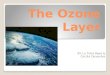 The ozone layer