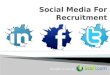Social media for recruitment