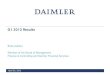 Daimler AG "Q1 2013 Results Charts"