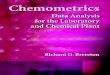 Chemometrics data analysis for the laboratory and chemical p