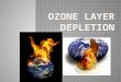 Ozone layer depletion ppt