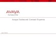 Avaya Outbound Contact Express