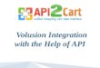 Volusion Integration with the Help of API