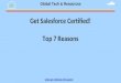 Top 7 Reasons to Get Salesforce.com Certified
