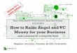 Raising Angel and VC Money for Aging-Related Startups