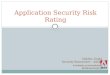 Application Security Risk Rating
