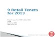 Nine Retail Tenets for 2013 by Denise Lee Yohn