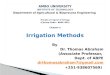 Chapter 5 methods of irrigation Dr. Thomas Abraham_19-3-14