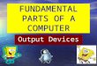 Fundamentals of computer output devices