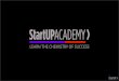 StartUP Academy Nov 2013 - Oreintation