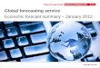 January 2012 EIU Global Economic Forecast