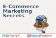 Today’s top ecommerce marketing secrets