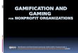 Gamificationfor nonprofits