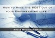 Ways to make BEST use of Engineering Days