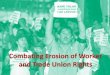 Combating Erosion of Worker and Trade Union Rights