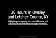 36 hours in Owsley and Letcher County