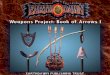 Earthdawn - Weapons Project 1 - Book of Arrows