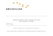 Iridium SBDS Developers Guide