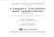Variable Compleja y Sus Aplicaciones - 7ma Edicion - Churchill - Solucionario
