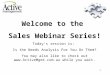 Webinar 3 Is The Needs Analysis For Them Or You