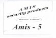 Amis5 - Security Systems - User Manual