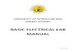Basic Electrical Lab Manual