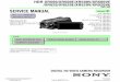 Sony Hdr-Xr500,Xr520 Service Manual
