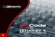 SurCode for Dolby E Decoder Manual