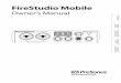 Presonus Fire Studio Mobile Manual en 2