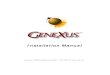 Genexus Installation Manual