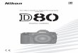 Nikon D80 User Manual