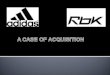 Adidas Reebok M&A