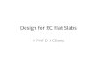 Design for RC Flat Slabs (1)
