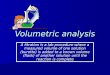 Volumetric Analysis Precautions