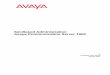 Set-Based Administration - Avaya Communication Server 1000