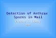 Detection of Anthrax Spores in Mail