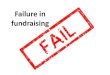 Key Learnings in Failing Fund Raising