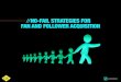 No-Fail Strategies for Fan and Follower Acquisition