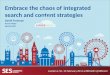 Embrace the chaos of integrated search and content strategies