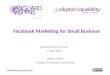 Facebook Marketing for Small Business from a Small Business Owner - 020414