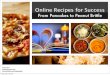 Social Media recipes for your online kitchen